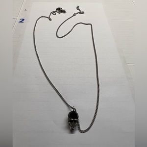 Authentic Swarovski skull necklace